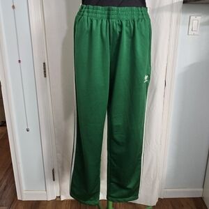 Green Adidas Track Pants